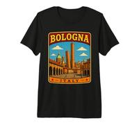 Bolonia Italia Viaje Familiar a Bolonia Vacaciones Italia Camiseta Premium
