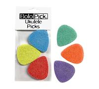 BoloPick - Púas de fieltro para ukelele, guitarra, bajo, autoarpa, banjo, fabricado en Estados Unidos