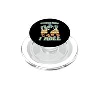 Bolos, Así es como rodo, Hombres Mujeres Niños, Vendimia, Bolos PopSockets PopGrip para MagSafe