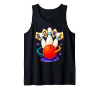 Bolos Bolos Bolas Amante Deportes Equipo Jugador de bolos Camiseta sin Mangas