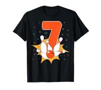 Bolos para fiesta de cumpleaños número 7, niños y niñas de 7 años Camiseta