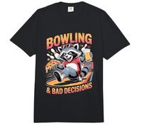 Bolos Y Mala Decisiones Mapache Cerveza Pizza Comfort Colors Adult Heavyweight T-Shirt