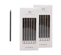 Bolosa 12 velas de cumpleaños, velas de cumpleaños, velas para decoración de tartas, velas de cumpleaños para velas de cumpleaños, decoración para tartas de cumpleaños, fiestas de niñas, color negro