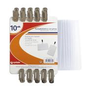 Bolsa 10 Uds. Portadistintivos Con Pinza Pvc Piel Naranja 150 Micras 70X108mm Grafoplás