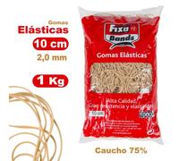 Fixo Bolsa 1 Kg Gomas Elasticas Nº10