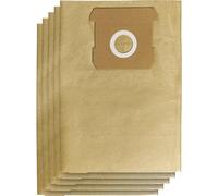 EINHELL Juego de 5 Sacos de Suciedad (10 L) Accesorio para aspiradora en seco y húmedo, Rojo, Negro