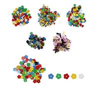 Bolsa 20 G Lentejuelas Flor 7 mm Colores Surtidos Fixo Kids