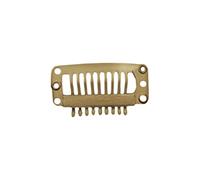 Bolsa 50 clips 3,2 cm. Extensiones rubio Eurostil