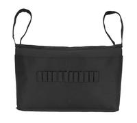 Bolsa Accesoria para Carro de Jardin, Multifuncional Oxford para Palos | Tela Oxford Bolsillos Multiples Divisores Extraibles Correas Ajustables Porta Tees Cremallera Trasera Equipo Campo Deportivo