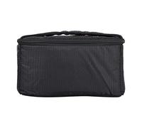 Bolsa Acolchada portátil con Cremallera y Correa Ajustable para Lentes de cámara y mirrorless, Estuche Protector Ideal para Objetivos Grandes como 70-200 mm, Color Negro