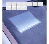 Bolsa adhesiva para parabrisas, 12 pzs, tamaño DINA5, 220 x 160 mm, en transparente, soporte de permiso de estacionamiento para pegar, sobre autoadhesivo permiso de estacionamiento de residente