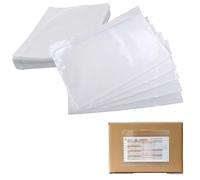 Bolsa Adhesiva Portadocumentos, Sobres Para Albaranes, Sobres Portadocumentos Adhesivos, Bolsa de Albaran, Guarda Albaranes, Facturas, Se Adapta a Documentos de Tamaño A5, 25 Piezas, Transparente