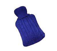 Bolsa Agua Caliente Botella De Agua Caliente Con Cubierta De Punto Bolsa De Agua Caliente Para Adultos Alivio Del Dolor Dolores De Cabeza En La Espalda Noches Acogedoras Botella de Agua Caliente (Col