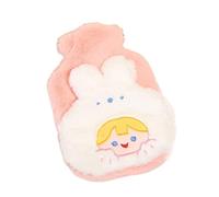 Bolsa Agua Caliente Botella De Agua Caliente Con Funda De Felpa Bolsa De Agua Caliente Para Aliviar El Dolor Cuello Espalda Dolores De Cabeza Noches Acogedoras Botella de Agua Caliente (Color : G, S