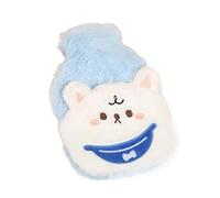 Bolsa Agua Caliente Botella De Agua Caliente Con Funda De Felpa Bolsa De Agua Caliente Para Aliviar El Dolor Cuello Espalda Dolores De Cabeza Noches Acogedoras Botella de Agua Caliente (Color : E, S