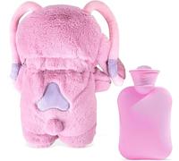Bolsa Agua Caliente, Sti-tch Bolsa de agua caliente con dibujos animados | Funda suave y lavable, Bolsa de Agua caliente para Niños, Bolsas Agua Caliente Peluche, Para Niños,Adultos,Regalo Calidez