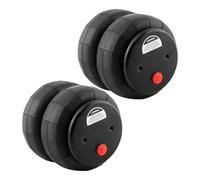 Bolsa Aire Suspensión Compatible Con GMC Para Trail Boss Para Silverado Para Sierra 1500 AT4 2 Resortes Neumáticos De 2600 Lb, Bolsas De Suspensión De Un Solo Puerto 1/2" NPT