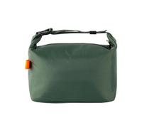 Bolsa aislada moderna y sencilla, oficinista, lonchera de gran capacidad, Bento for llevar a mano(Green)