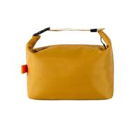 Bolsa aislada moderna y sencilla, oficinista, lonchera de gran capacidad, Bento for llevar a mano(Yellow)