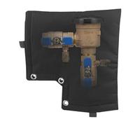 Bolsa aislante genérica de reflujo, cubierta de reflujo, cubierta aislante ligera para invierno, hecha de tela de duda de riego al aire libre, esta cubierta aislada de reflujo proporciona una