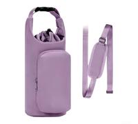 Bolsa aislante grande de 30 x 12 cm para botellas de 1134 g | Se adapta hasta 1.134 g, correa de hombro ajustable, poliéster resistente al agua, mantiene las bebidas calientes o frías
