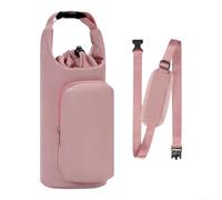 Bolsa aislante grande de 30 x 12 cm para botellas de 1134 g | Se adapta hasta 1.134 g, correa de hombro ajustable, poliéster resistente al agua, mantiene las bebidas calientes o frías