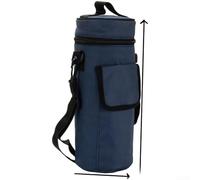 Bolsa aislante para botellas, gran capacidad de 6 litros, bolsa térmica para almuerzo, mantiene las bebidas calientes y frías, transportador portátil de tela Oxford para oficina, picnic, viajes (C)