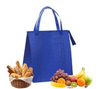 Bolsa aislante reutilizable para acampar al aire libre con cremallera | Bolsa térmica al aire libre para mujeres, hombres, estudiantes, campistas, viajeros, oficina, escuela, picnic, camping, playa