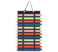 Bolsa ajustable para palillos impermeable, bolsa para baquetas con bolsillo, organizador de baquetas para organizar y exponer baquetas, ideal para estudios en casa y ejercicios