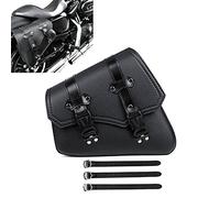 Bolsa alforja para Kawasaki Vulcan S/W 650 SB4L Negro