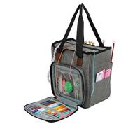 Bolsa Almacenamiento Ganchillo Bolsa de Almacenamiento for Herramientas Tejer, Bolsa portátil, for Lanas DIY(AC238-C2)