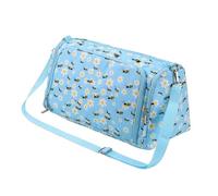 Bolsa Almacenamiento Ganchillo Bolsa de Almacenamiento Impermeable para Herramientas Tejido, diseño Diagonal, Ideal para Lanas, Ganchos y Accesorios Costura Viaje(Color 2)