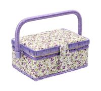 Bolsa Almacenamiento Ganchillo Bolsa de Costura, Cesta organizadora, contenedor Almacenamiento para Agujas, Hilos y Accesorios(Light Yellow)