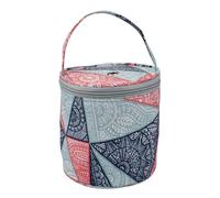 Bolsa Almacenamiento Lana Empty Small Yarn Storage Bag Lemon Yellow Knitted Wool Bags Portable Travel Organize For Crochet Hook And Sewing Tools(Blue)