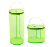 Bolsa Almacenamiento Lana Portable Yarn Storage Bag Hollow Mesh Knitting Crochet Organizer For Weaving Tools Sewing Accessories DIY Craft Basket(Green,L)