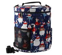 Bolsa Almacenamiento Lana Yarn Knitting Bag For DIY Needle Arts Craft Holder Tote Organizer Storage Crochet Empty Square(Color 14)