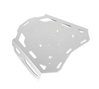 Bolsa Almacenamiento Motocicleta Soporte Estante Superior Soporte Carga Trasera Portaequipajes para CRF1100L para Africa Twin ADV Sports 2019-2024(Plata)