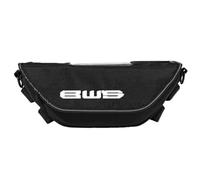 Bolsa Almacenamiento Multifuncional Accesorios Motocicleta para Yamaha BWS125: Alforjas Impermeables Bolsillo Transparente Bolsa Navegación Correas Los Hombros.(NEGRO2)