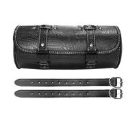 Bolsa Almacenamiento Multifuncional Bolsas Herramientas Moto Sintético, Horquilla Delantera Manillar, Alforja Enrollable, Almacenamiento Trasera para Rebel 500 CMX500.(Negro 1)