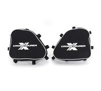 Bolsa Almacenamiento Multifuncional Bolsas para Defensas De Motocicleta para VFR1200X VFR 1200 X Crosstourer 2012-2017, Bolsa Viaje para Herramientas.(Un par)
