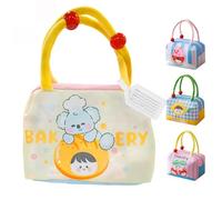 Bolsa Almuerzo Infantil, Shyllin 4.5L Bolsa de Almuerzo para Niños, Niña, Nevera Pequeña Termica Infantil, Lunch Bag, para el Jardín de Infancia, el Picnic (Beige, S)