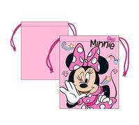 Bolsa almuerzo o merienda Minnie Mouse Disney 26x22cm saco de cuerdas