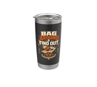 Bolsa alrededor y descubre divertido lanzamiento de Cornhole Vaso térmico de acero inoxidable de doble pared