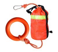 Bolsa Arrojable Rescate Acuático Equipo De Seguridad Flotante Arrojable | Dispositivo de Rescate Lanzable de Alta Visibilidad Para Aire Libre Kayak Natación Pesca Remo Playa Piscina De