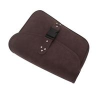 Bolsa Asiento Motocicleta Bolsa De Sillín De Cuero Marrón Para Motocicleta Bolsa Lateral Para Herramientas Equipaje Universal Compatible Con Para Suzuki Sportster XL 883 XL1200(Left Side)