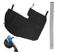 Bolsa Aspiradora Hojas Compatible GE-CL 36 Li E Solo Gardenic Hof 3000W, Cremallera Resistente, 4 Bridas Incluidas, Bolsa Aspiradora Universal Reutilizable Lavable, Ideal Jardín, Patio Césped