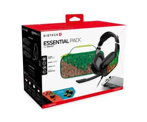 Bolsa + Auriculares Gioteck Essential Pack para Nintendo Switch