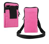 Bolsa Bandolera Celular, Bolsa de Cintura para Móvil Mujer, Bolso de Hombro Teléfono Bolsa de Cruzado Pequeño Smartphone Funda Transporte Tarjetero Monedero Bolsillo para Deporte Viaje Senderismo