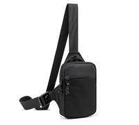 Bolsa Bandolera Hombre,Bolsa Pecho Hombre Pequeña,Mini Mochila Cruzada Hombro,Mini Impermeable Bolsa, Pecho Ligera Bandolera Mochila para Viajar,Correr,Ciclismo (Bolsa Bandolera Hombre-A)