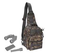 Bolsa bandolera multiusos para exteriores, bolsa impermeable para correr, accesorios para escalada, ciclismo, caminar, trotar y escalar, perfecta para estilos de vida activos, camouflage, Refer to